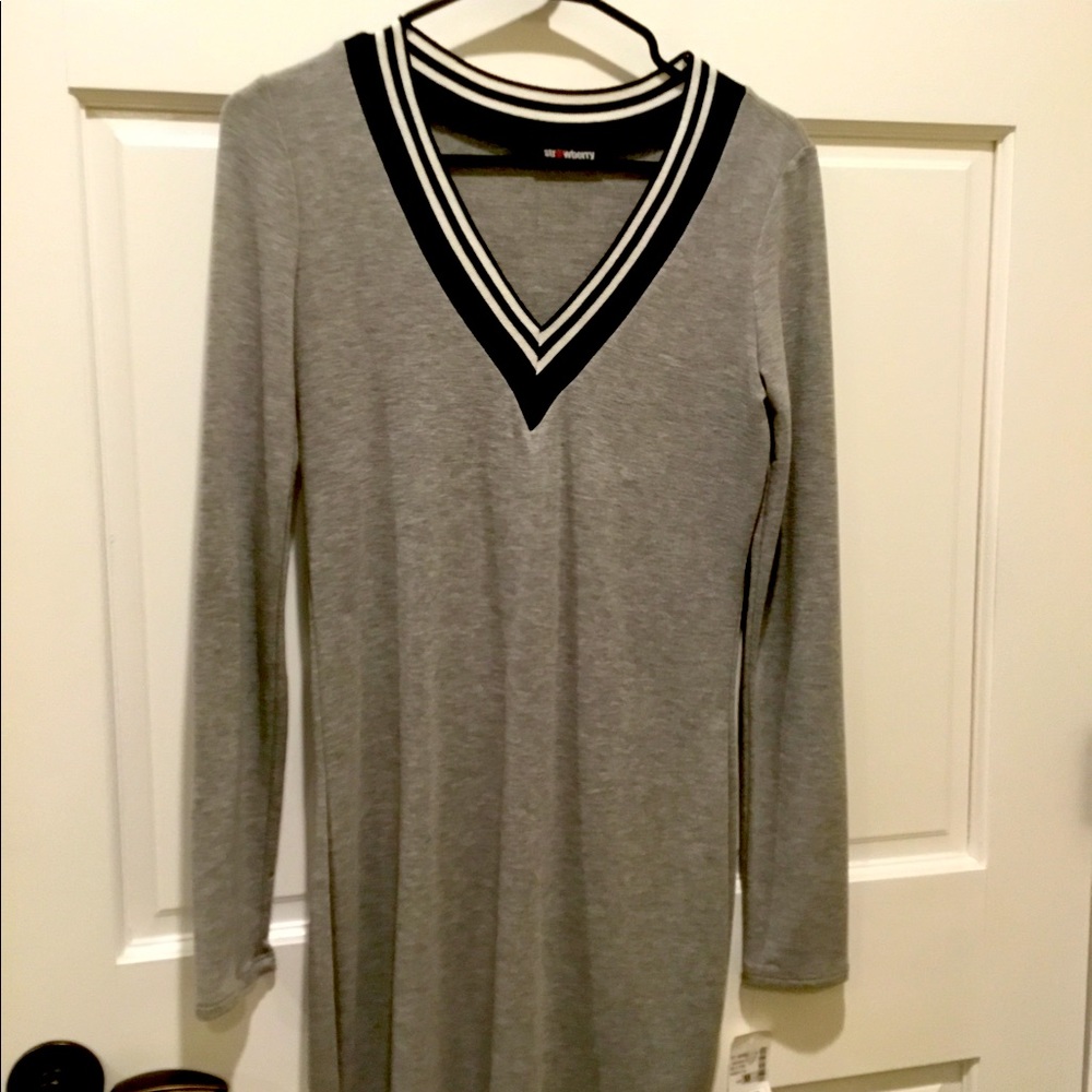 🖤Gray Jersey Dress